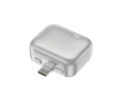 Smart USB-C charging adapter with overcharge protection 140W colour silver
