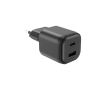 Compact eco USB charger with EU plug 100W colour black