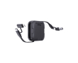 Mobile stand, retractable cable 100cm, fast charging, 100W colour black