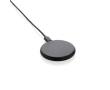 3-in-1 magnetic wireless charger in recycled plastic and bamboo colour black