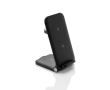 3-in-1 wireless charger in recyclable aluminium, 15 W colour black