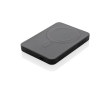 Wireless power bank with magnet and energy indicator, 5,000 mAh colour black