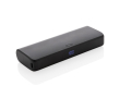 Corporate pocket power bank for multiple devices, 20,000 mAh colour black