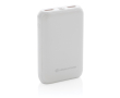 Fast-charging external battery, up to 3 devices, 10,000 mAh, Alameda colour white