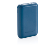 Fast-charging external battery, up to 3 devices, 10,000 mAh, Alameda colour blue