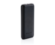 Long-lasting power bank with fast charge, 20,000 mAh colour black