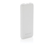 Long-lasting power bank with fast charge, 20,000 mAh colour white