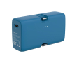 Recycled plastic power bank with charge indicator, 20 W colour blue