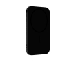 Ultra-thin 4 mm power bank with wireless charging 3000 mAh colour black
