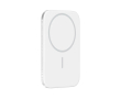 Ultra-thin 4 mm power bank with wireless charging 3000 mAh colour silver