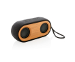 10 W speaker with sustainable material housing colour wood