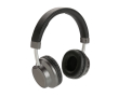 High-quality sound headphones with cushioned earpads colour grey