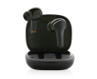 Compact high-quality earbuds with touch control colour black