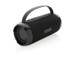 Recycled Bluetooth speaker, water-resistant IPX4 colour black