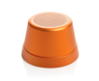 Compact magnetic speaker with IPX4 resistance 5W 500mAh colour orange