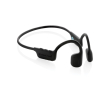 Earphones with built-in microphone, ideal for sports colour black