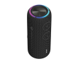 Waterproof wireless speaker with dual subwoofers, 30 W colour black