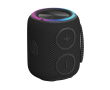 Waterproof wireless speaker with dual subwoofers, 16 W colour black