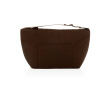 Cool bag with adjustable strap and front pocket 8L colour brown
