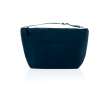 Cool bag with adjustable strap and front pocket 8L colour navy-blue