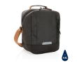 Urban-style cooler bag, holds up to 12 cans colour black