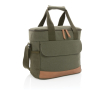 Large premium cooler bag for promotional giveaways colour green