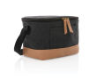 Premium branded cooler bag for 6 cans colour black