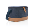Premium branded cooler bag for 6 cans colour blue