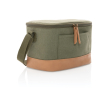 Premium branded cooler bag for 6 cans colour green