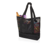 Elegant 2-in-1 RPET cooler bag with PEVA lining, 20 L colour black