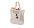 Elegant 2-in-1 RPET cooler bag with PEVA lining, 20 L colour beige