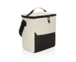 RPET cooler bag with front pocket, holds up to 12 cans colour off white