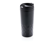 Geometric thermal mug with insulated function, 300 ml colour black