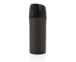 Thermal mugs with easy-open anti-drip system, 300 ml colour black