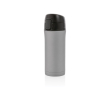 Thermal mugs with easy-open anti-drip system, 300 ml colour grey