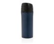Thermal mugs with easy-open anti-drip system, 300 ml colour dark blue