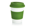 Biodegradable takeaway mug, dishwasher-safe, 350 ml colour green