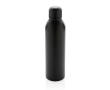Promotional recycled steel thermal bottle, 500 ml colour black