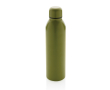 Promotional recycled steel thermal bottle, 500 ml colour military green