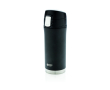 Small printed stainless steel thermos, 300 ml, Swiss Peak colour black