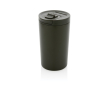 Recycled thermal mug with anti-drip lid, 300 ml colour dark green
