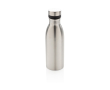 Leakproof BPA-free recycled steel bottles, 500 ml colour silver