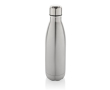 Recycled stainless steel bottle for cold drinks, 500 ml colour silver