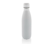 Recycled stainless steel bottle for cold drinks, 500 ml colour white