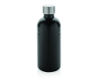 Leakproof recycled stainless steel bottle, 800 ml colour black