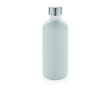Leakproof recycled stainless steel bottle, 800 ml colour white