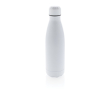 Branded stainless steel thermal bottle, 500 ml colour white