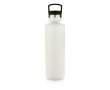 Bottle with infuser lid and wide opening for ice, 600 ml colour white