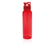 Promotional BPA-free plastic bottle, 650 ml colour red