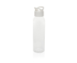 RPET gym bottle with screw cap, 650 ml colour white